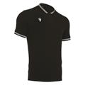 Yukar Polo SORT/HVIT 3XL Sporty poloskjorte i bomull