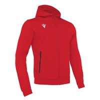 Cello Full Zip Hooded Sweatshirt RED S Hettejakke i børstet fleece - Unisex