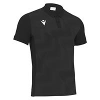 Thavil Polo BLK/WHT L Poloskjorte i elastisk stoff