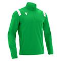 Gange 1/4 Zip Top GRN XXS Teknisk treningsgenser - Unisex