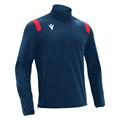 Gange 1/4 Zip Top NAV/RED XS Teknisk treningsgenser - Unisex