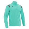 Gange 1/4 Zip Top TRQ/GRY 3XL Teknisk treningsgenser - Unisex