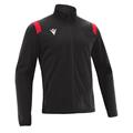 Fujin Full Zip Top BLK/RED S Lett treningsjakke