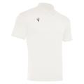 Draco Hero Polo WHT/GRY XL Poloskjorte i elastisk stoff