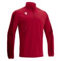 Arno 1/4 Zip Top RED XXL Teknisk treningsgenser - Unisex