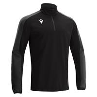 Arno 1/4 Zip Top BLK S Teknisk treningsgenser - Unisex