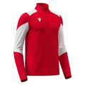 Izel Training 1/4 Zip Top RED/WHT 5XL Teknisk treningsgenser - Unisex